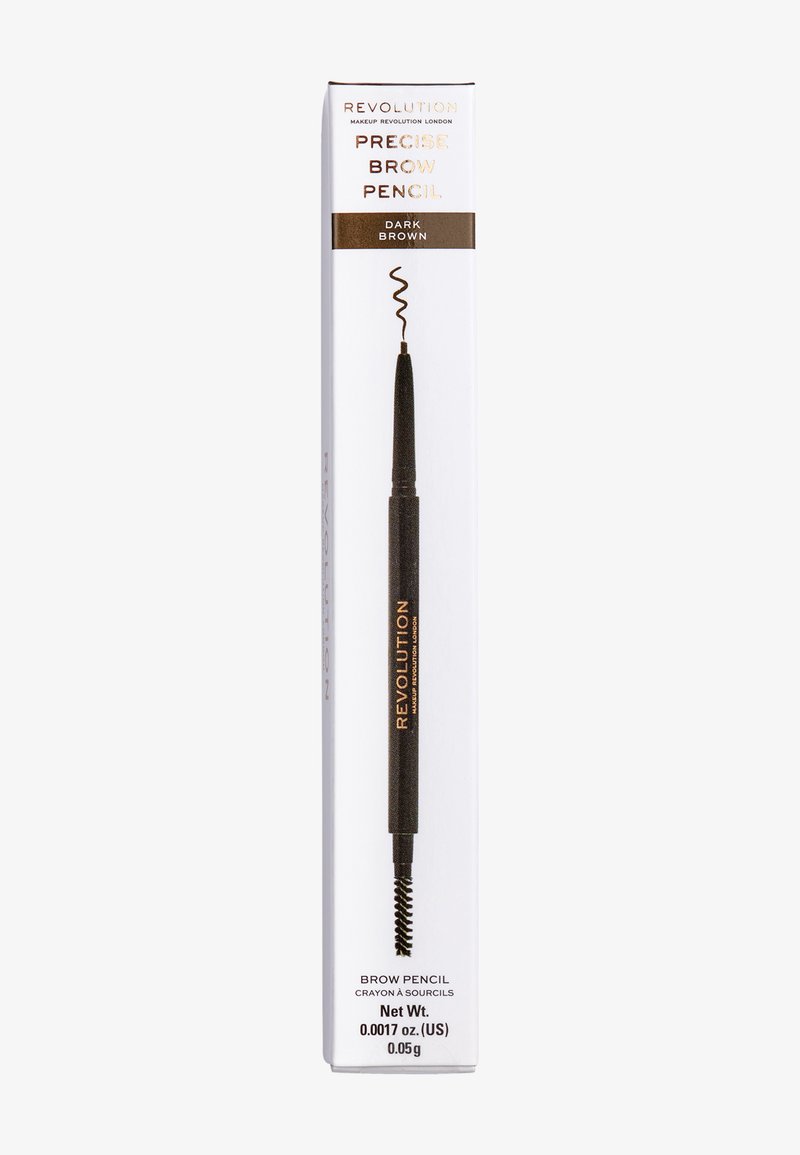 Makeup Revolution Makeup Revolution REVOLUTION PRECISE BROW PENCIL - Eyebrow pencil - dark brown Limitierter Zeitrabatt