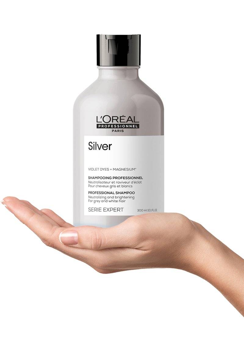 L'OREAL PROFESSIONNEL L'OREAL PROFESSIONNEL SILVER SHAMPOO FOR GREY, WHITE OR LIGHT BLONDE HAIR - Shampoo Fabrik Onlineshop