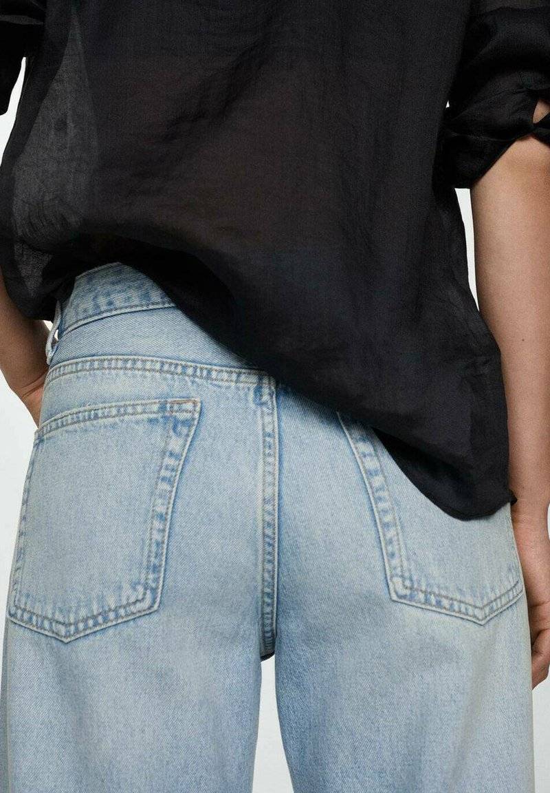 Mango Mango Straight leg jeans - hellblau Flash Sale