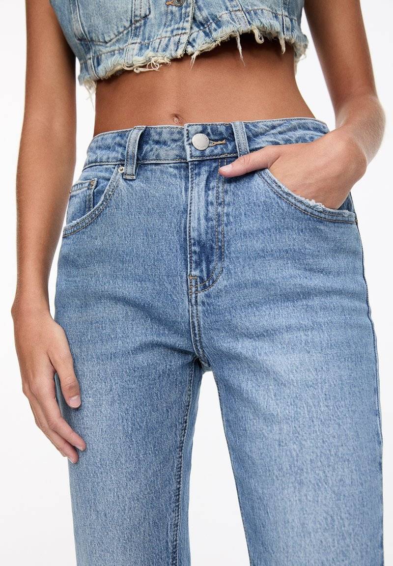 PULL&BEAR PULL&BEAR Straight leg jeans - blue Online Shopping