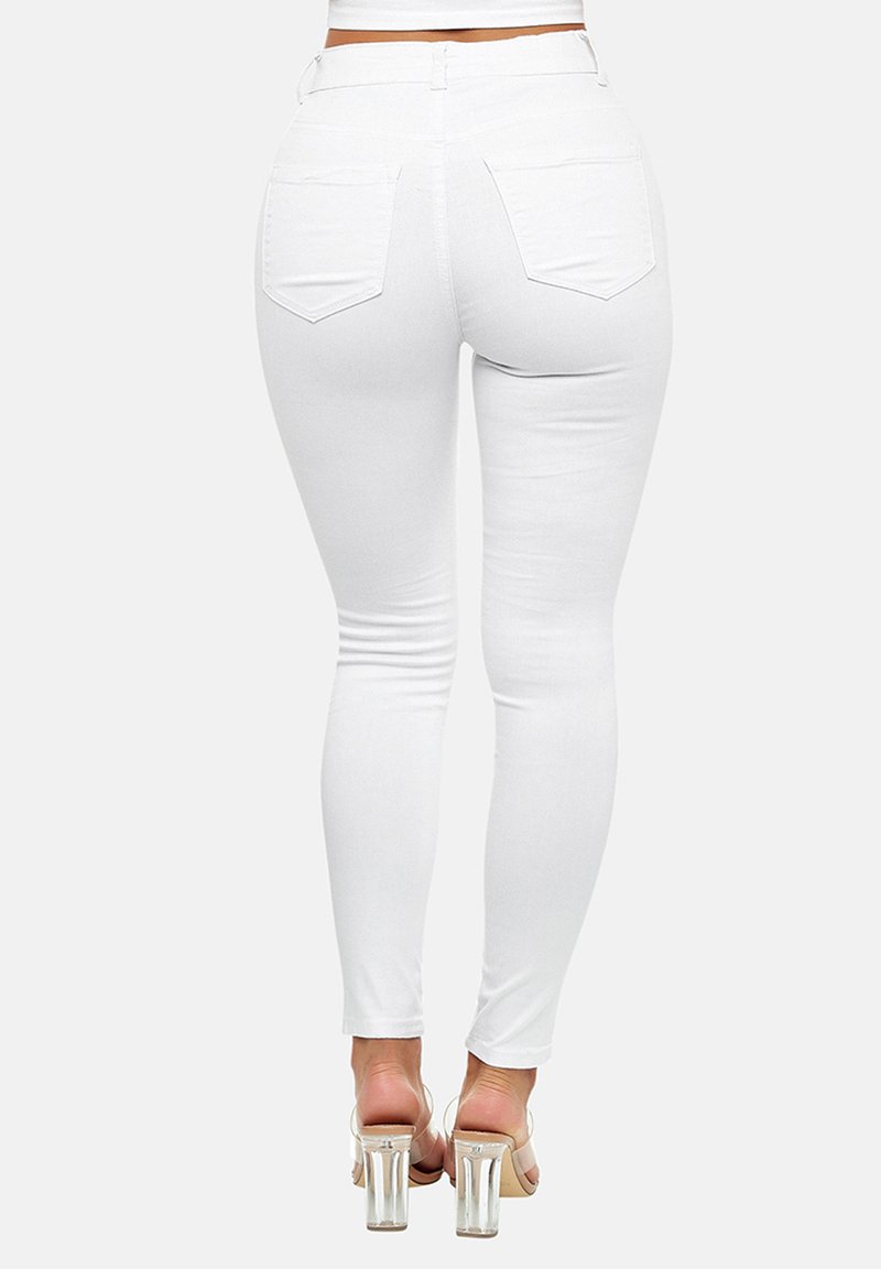 Elara Elara HIGHWAIST - Jeans Skinny Fit - weiß Preisnachlass
