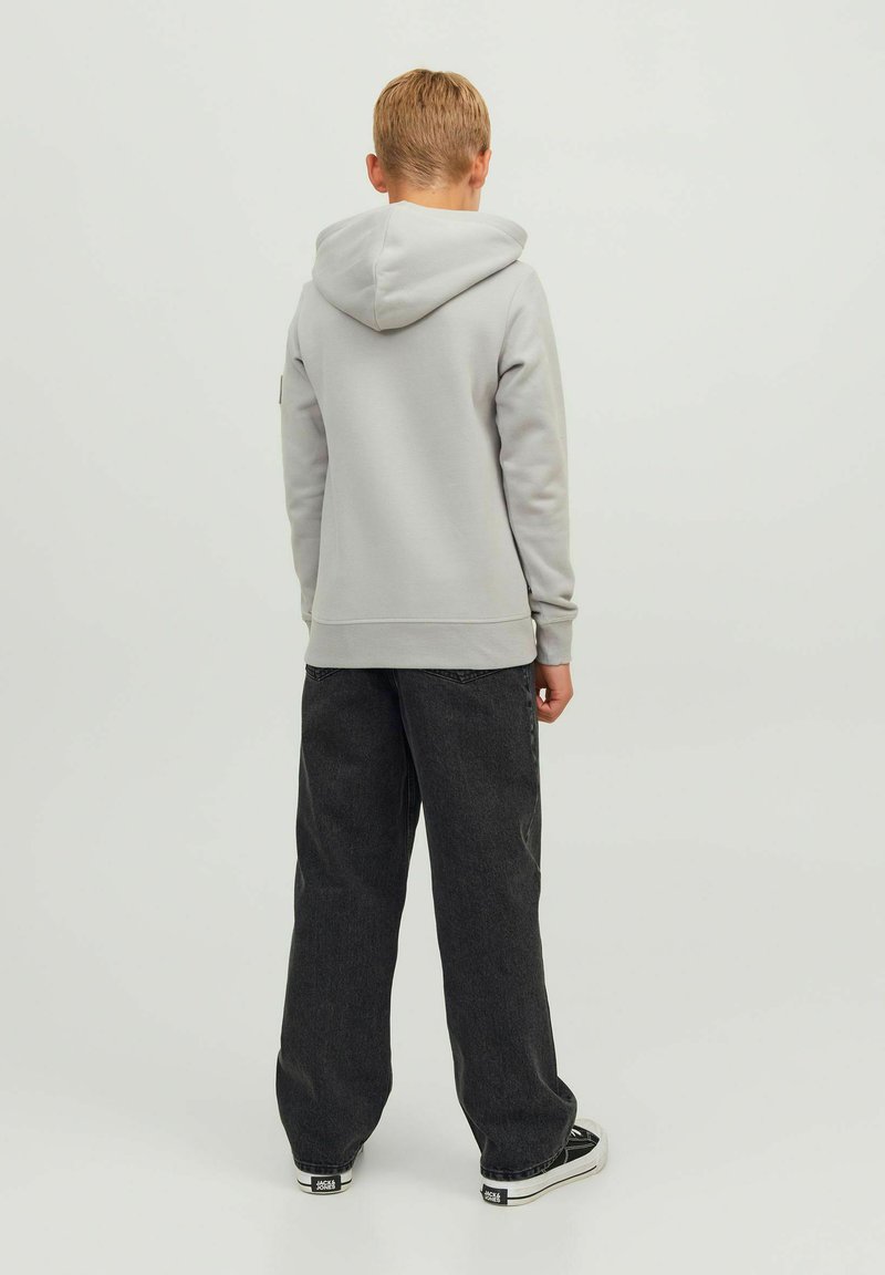Jack & Jones Junior Jack & Jones Junior ALEX ORIGINAL MF BAGGY - Flared Jeans - black denim Osterangebot