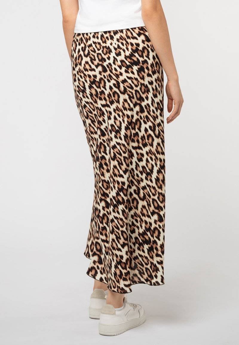 Sublevel Sublevel LEOPARDEN - Maxi skirt - middle brown Muttertagsangebot