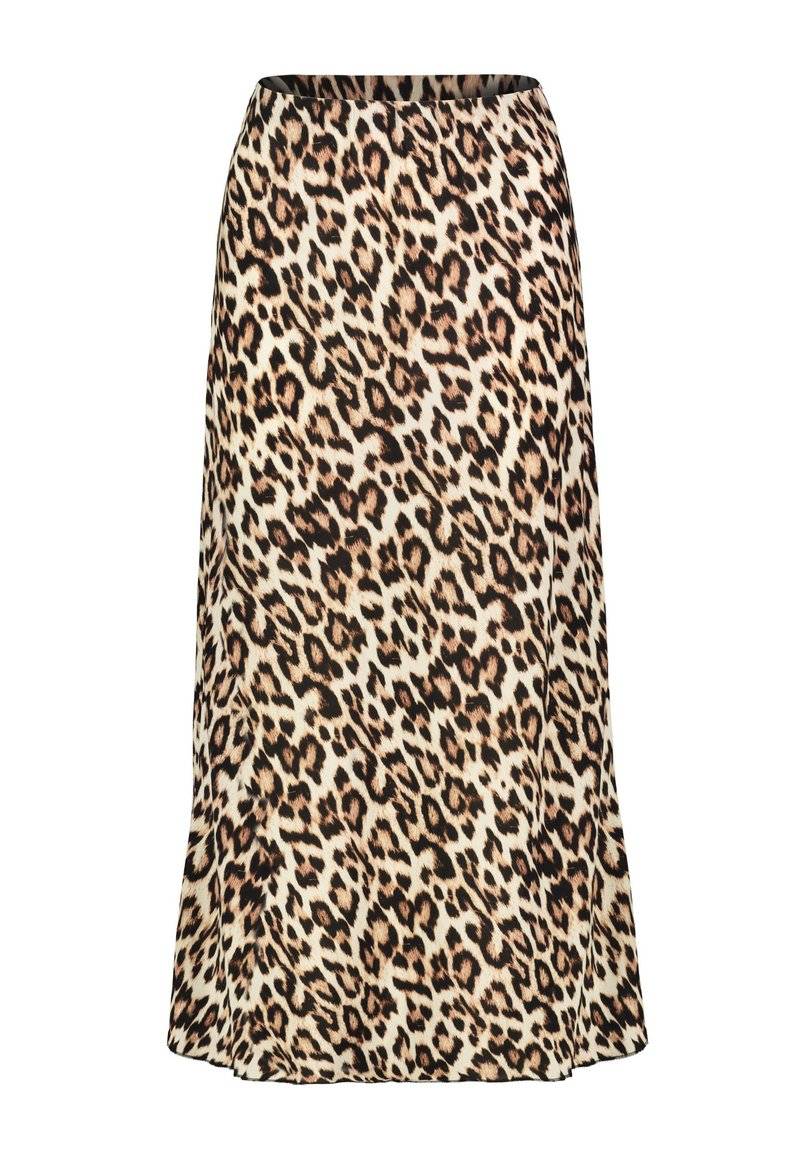 Sublevel Sublevel LEOPARDEN - Maxi skirt - middle brown Muttertagsangebot