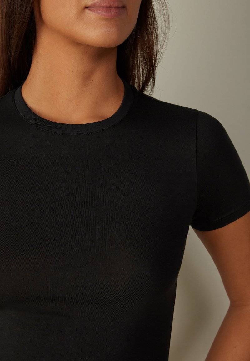 Intimissimi Intimissimi ROUND NECK - Basic T-shirt - nero Vatertagsangebot