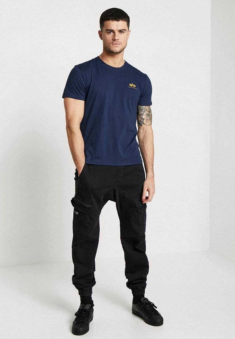 Alpha Industries Alpha Industries SMALL LOGO - Basic T-shirt - new navy Online Outlet