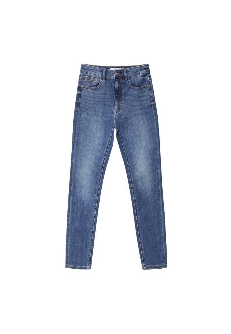 Stradivarius Stradivarius Jeans Skinny Fit - blue black denim Exklusive Angebote