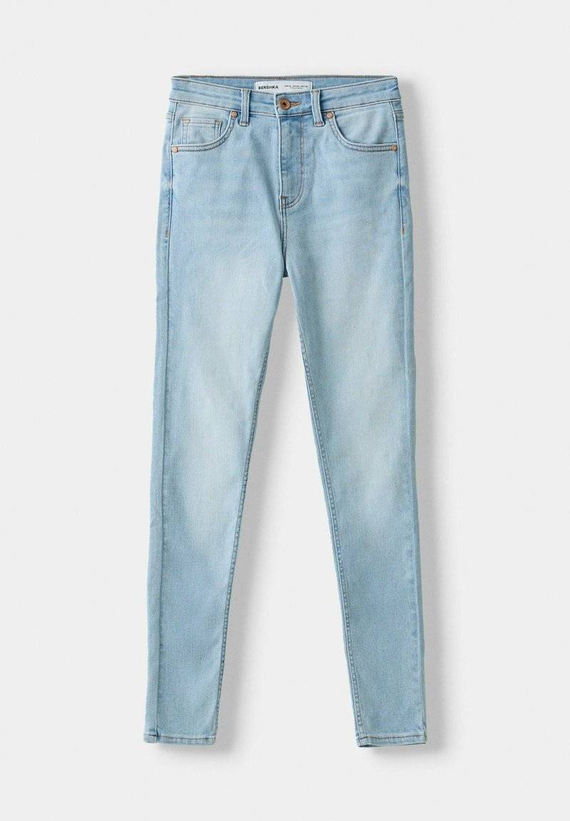 Bershka Bershka SUPER - Jeans Skinny Fit - light blue Blitzangebot