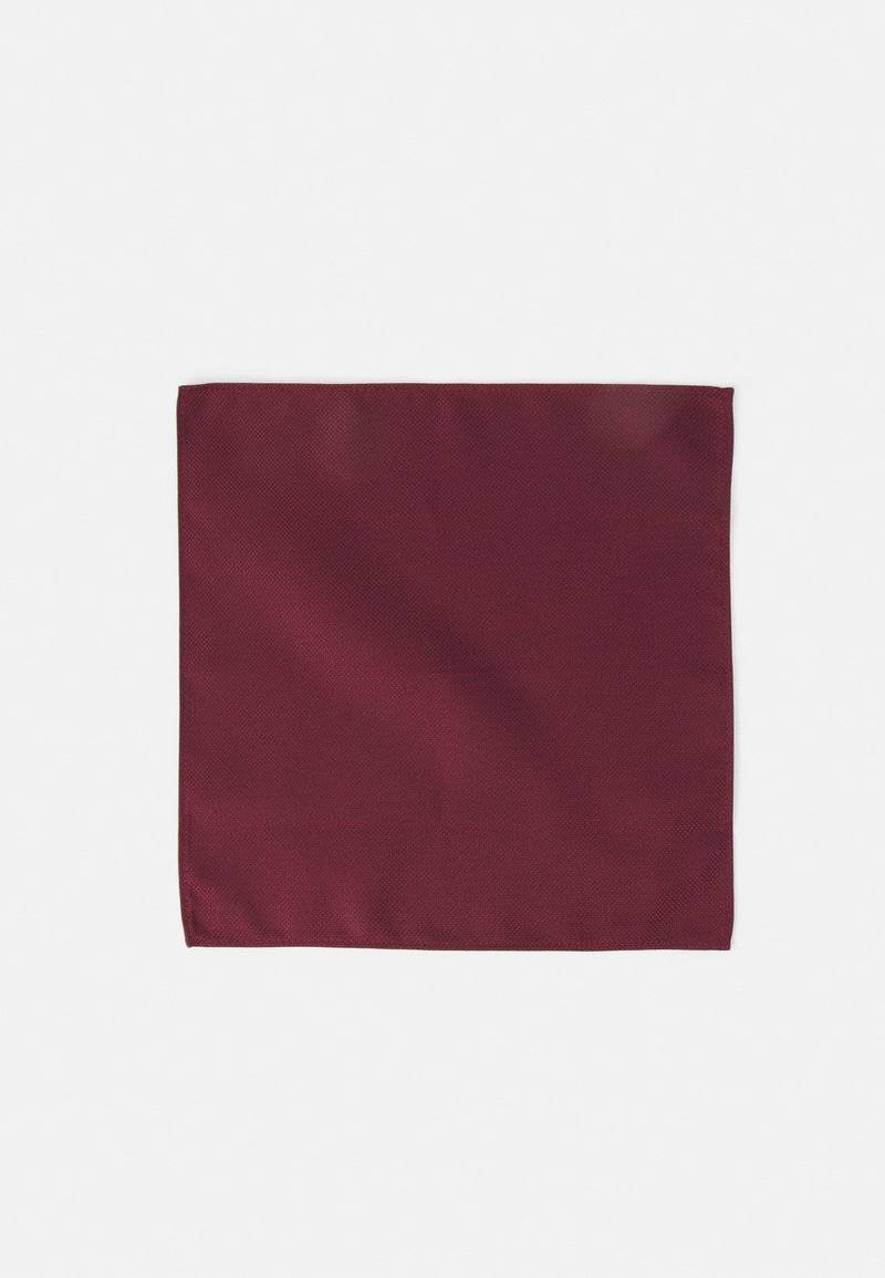 Pier One Pier One SUSPENDER/HOSENTRÄGER SET - Pocket square - bordeaux Große Rabatte