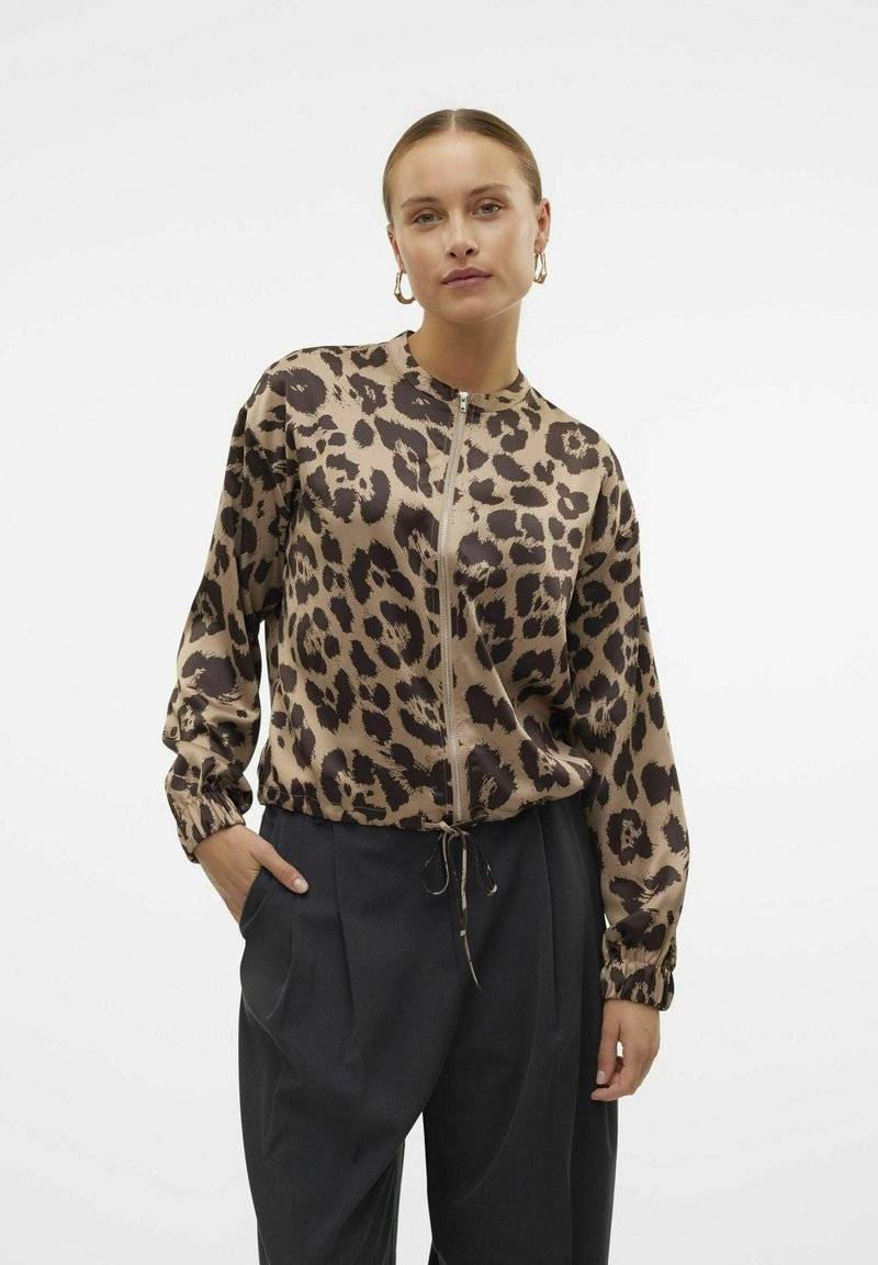 Vero Moda Vero Moda VMMERLE MANTEL - Summer jacket - silver mink Neuheiten