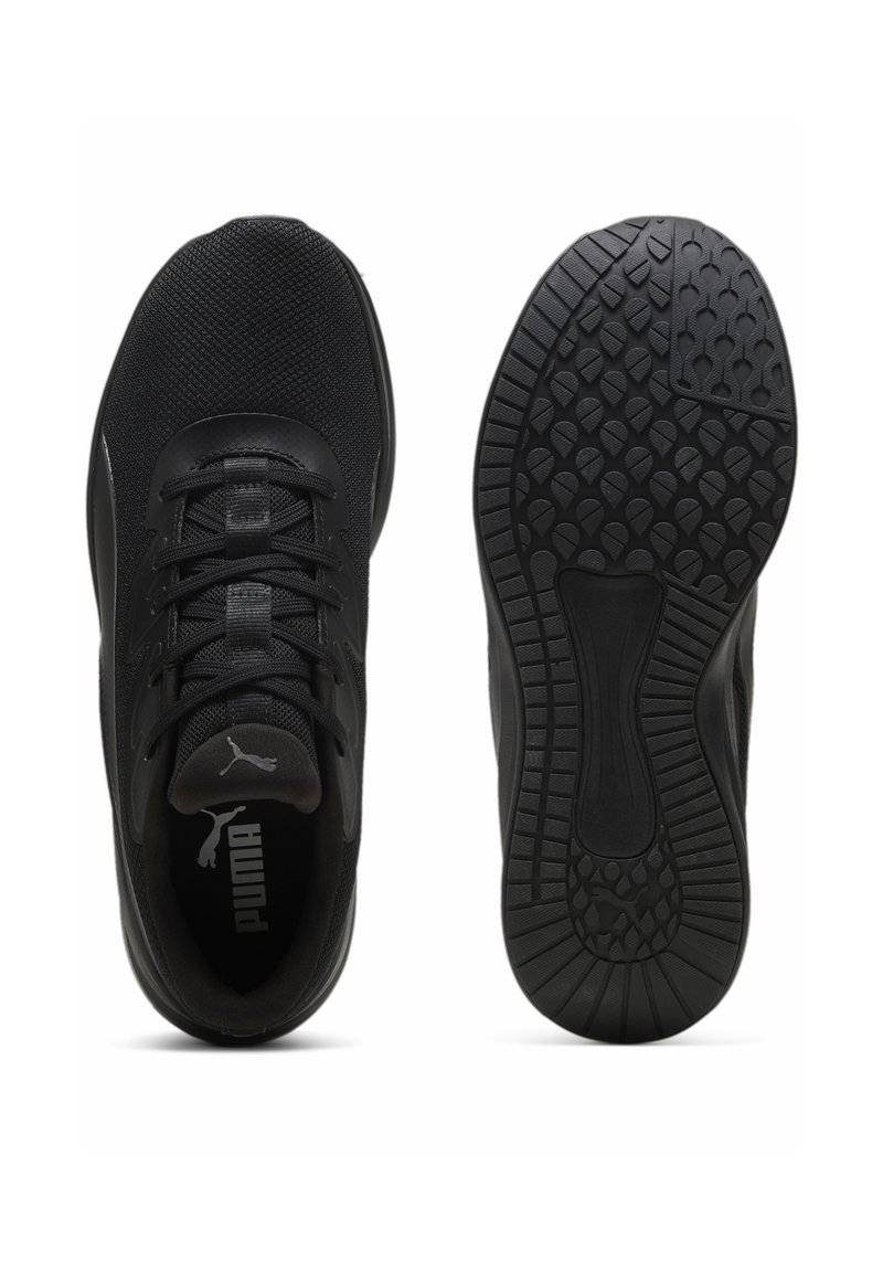 Puma Puma NIGHT RUNNER - Stability running shoes - black Sonderangebote