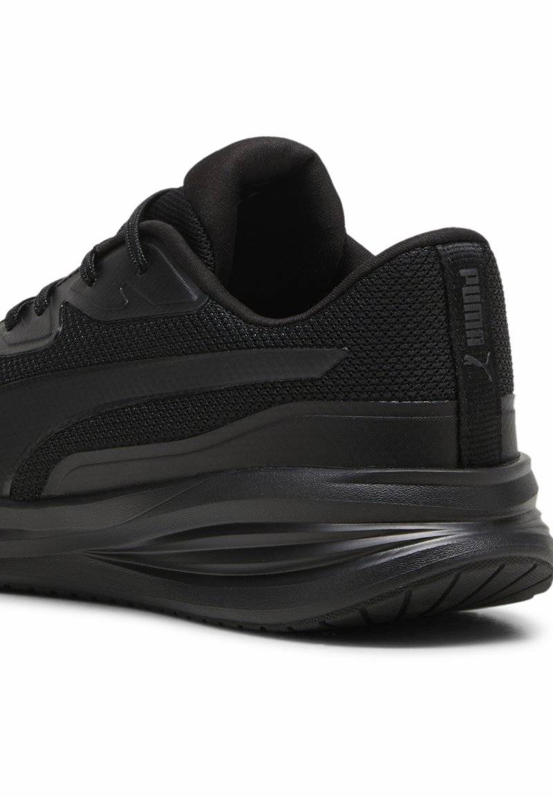 Puma Puma NIGHT RUNNER - Stability running shoes - black Sonderangebote