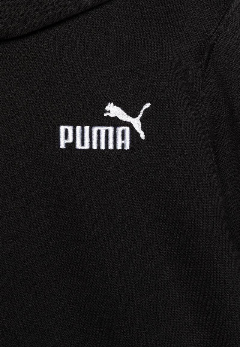 Puma Puma EMBROIDERY HOODIE UNISEX - Sweatshirt - black Zeitbegrenzte Promotion