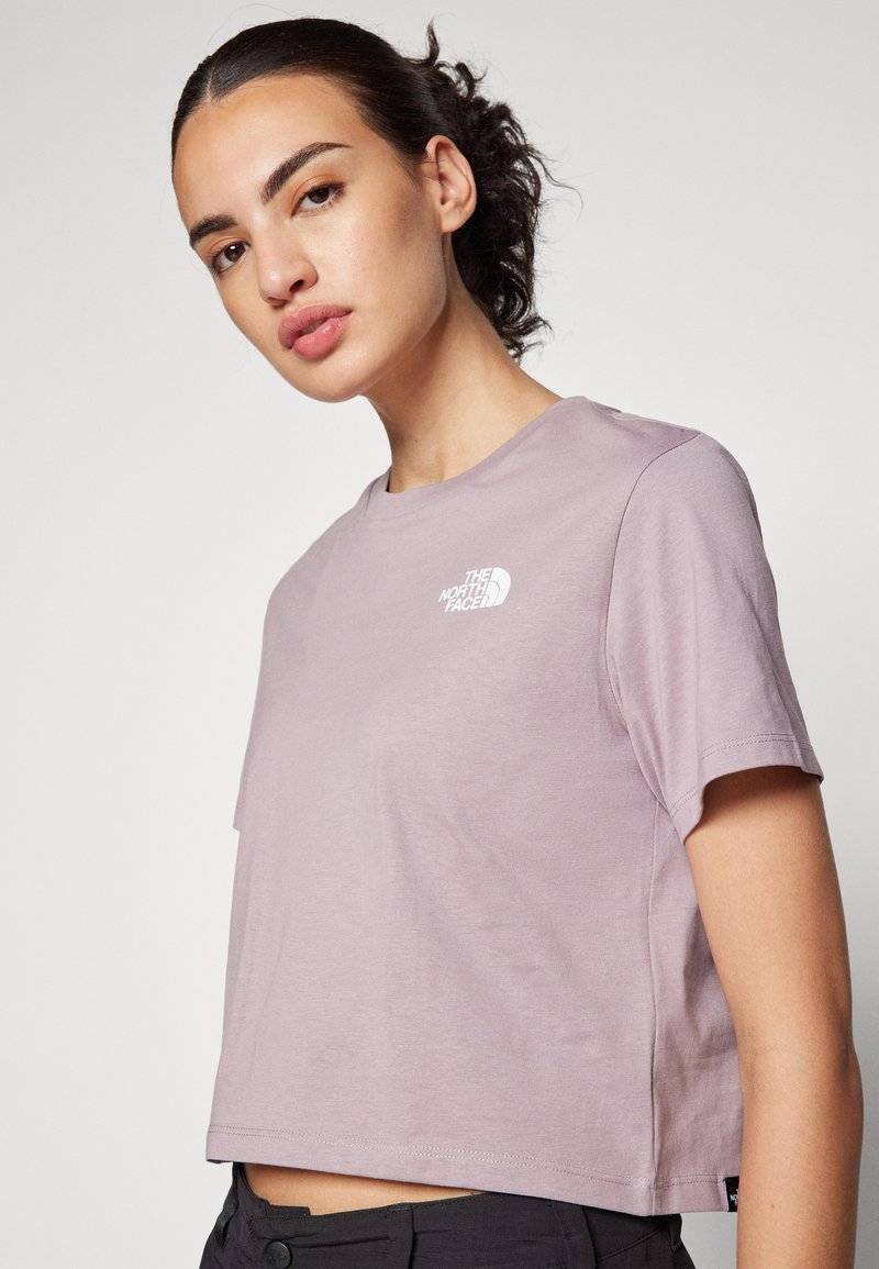 The North Face The North Face SIMPLE DOME - Print T-shirt - purple chalk Riesige Rabatte