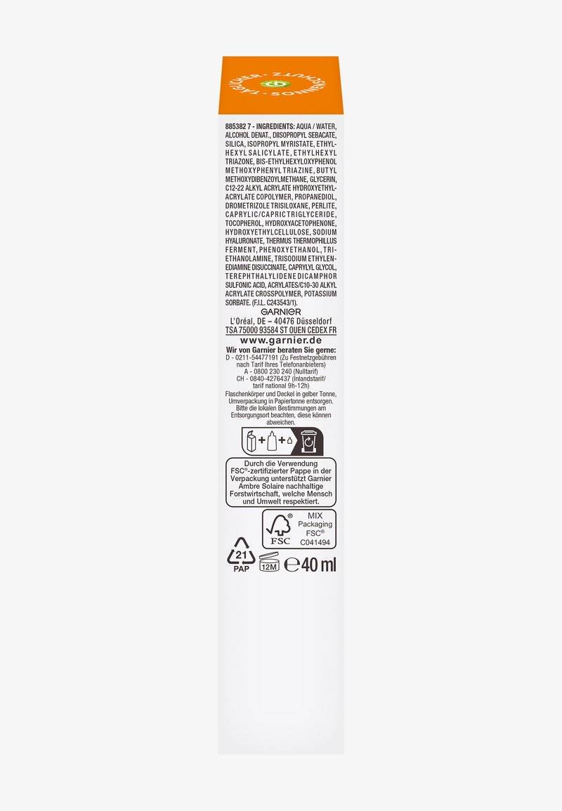 Garnier Garnier SUNSCREEN FLUID WITH SPF 50+ - Sun protection zollfrei