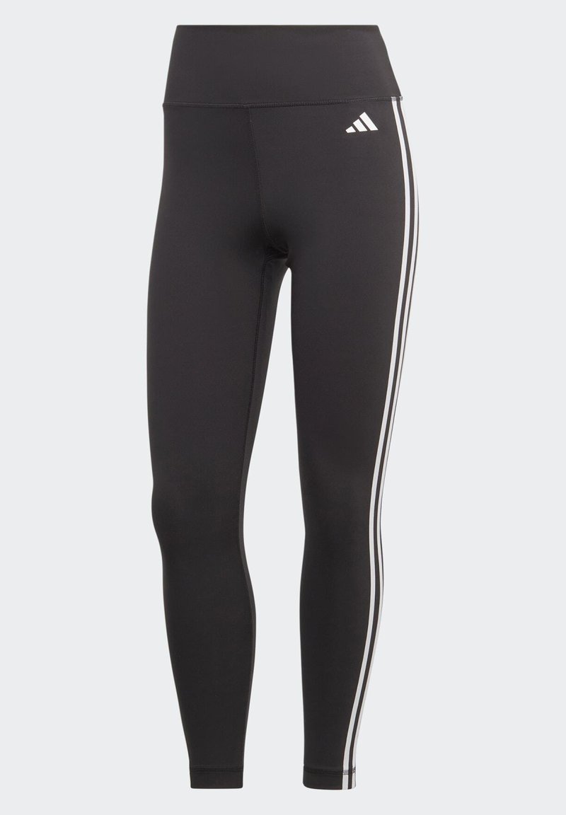 adidas Performance adidas Performance ESSENTIALS 3-STRIPES HIGH-WAISTED 7/8 - Leggings - black Flash Sale