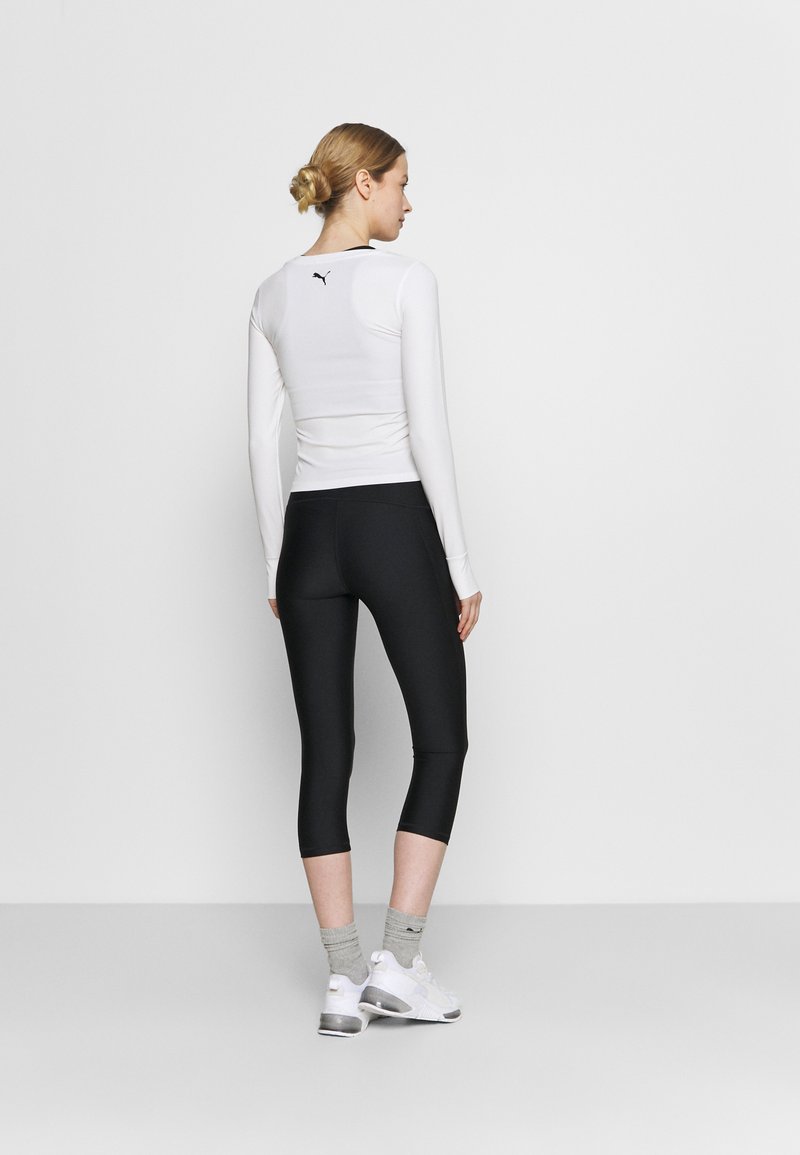 Under Armour Under Armour HI CAPRI - 3/4 sports trousers - black Online Shopping