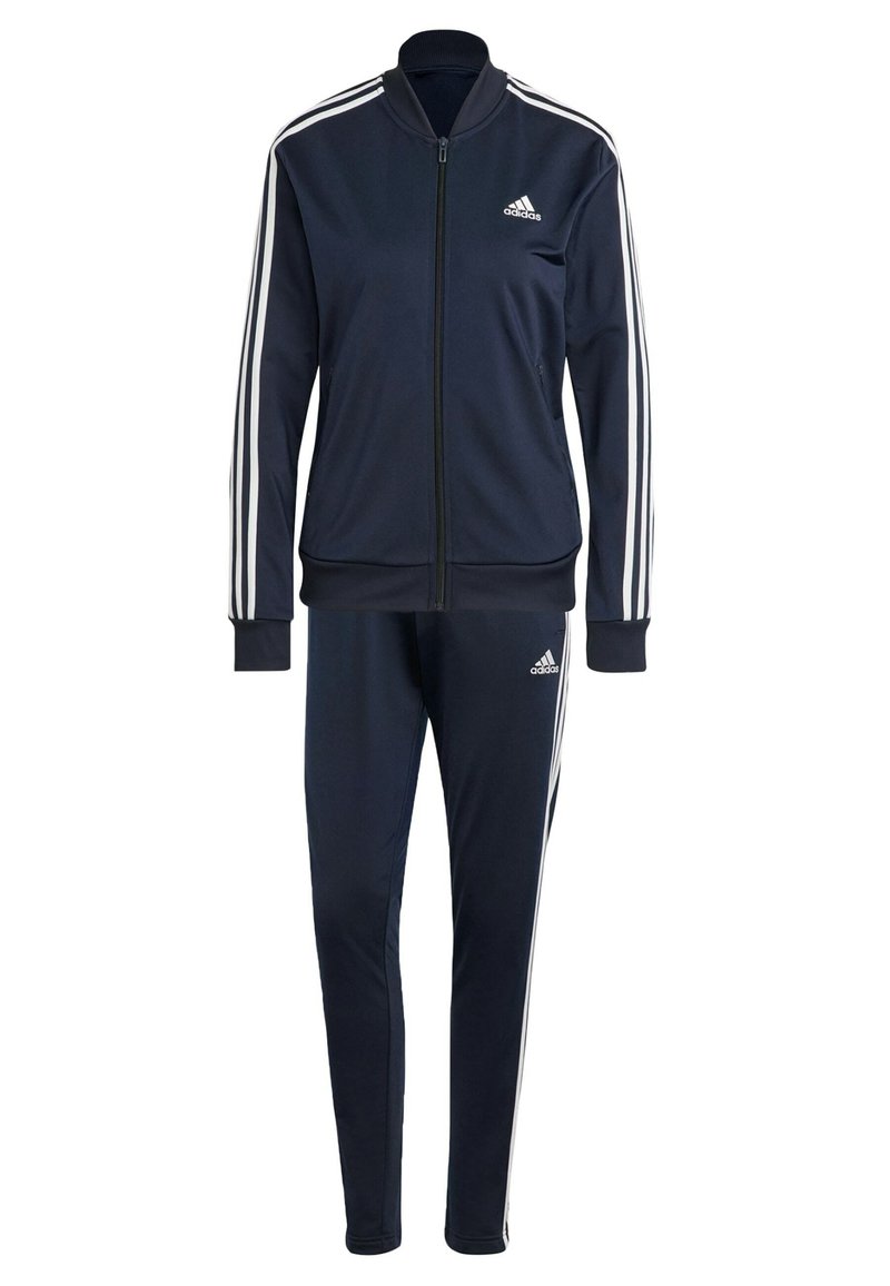 adidas Sportswear adidas Sportswear ESSENTIALS 3-STRIPES - Tracksuit - legend ink white Osterangebot