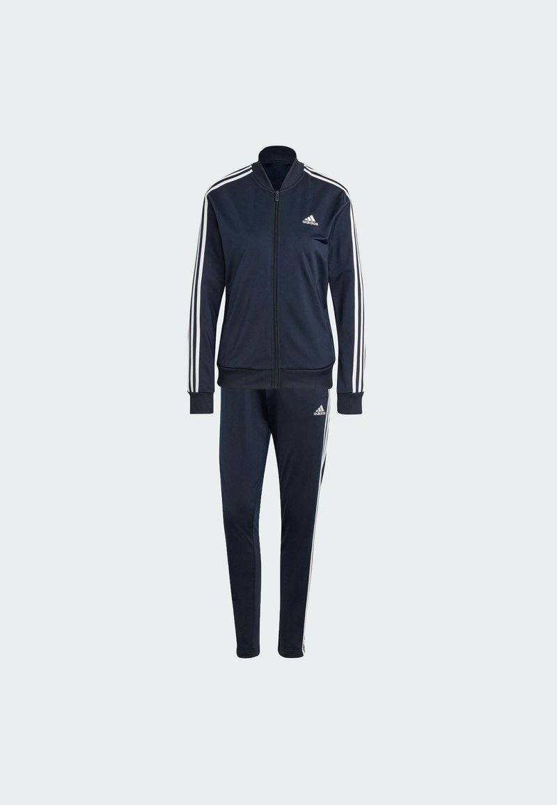 adidas Sportswear adidas Sportswear ESSENTIALS 3-STRIPES - Tracksuit - legend ink white Osterangebot