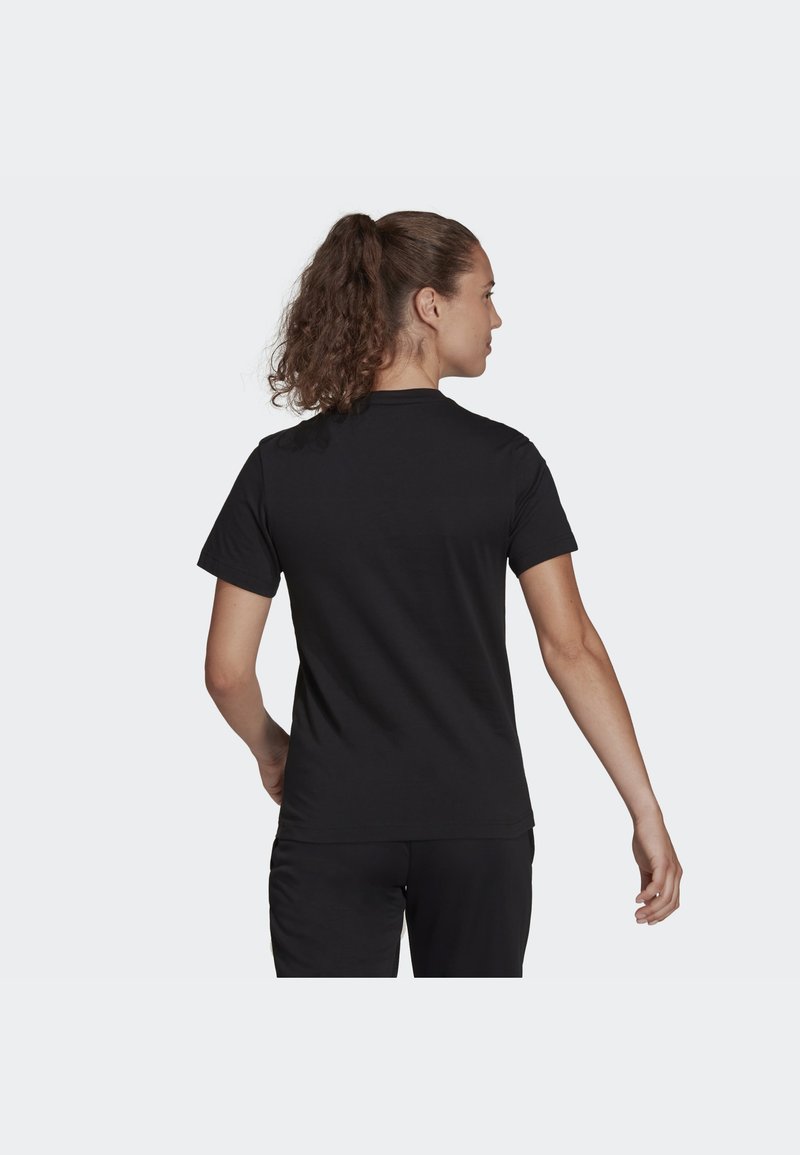 adidas Performance adidas Performance ENTRADA - Basic T-shirt - black Räumungsverkauf
