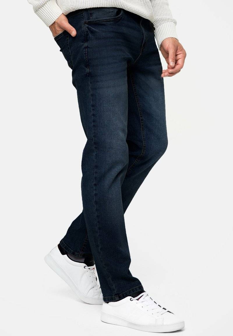 INDICODE JEANS INDICODE JEANS INSANTINO - Straight leg jeans - rinse wash Letzte 3 Tage