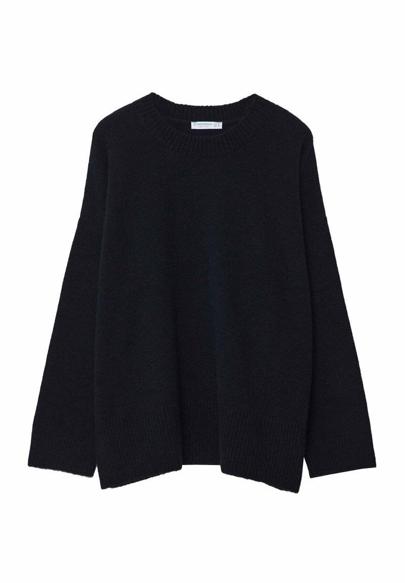Stradivarius Stradivarius SOFT-TOUCH - Jumper - dark blue Nur noch ein Tag übrig