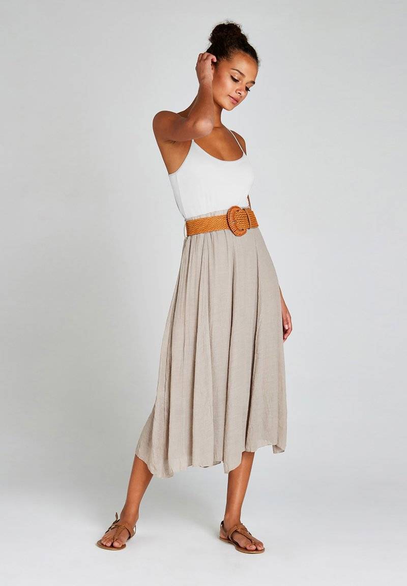 Apricot Apricot A-line skirt - grey Super Rabatt