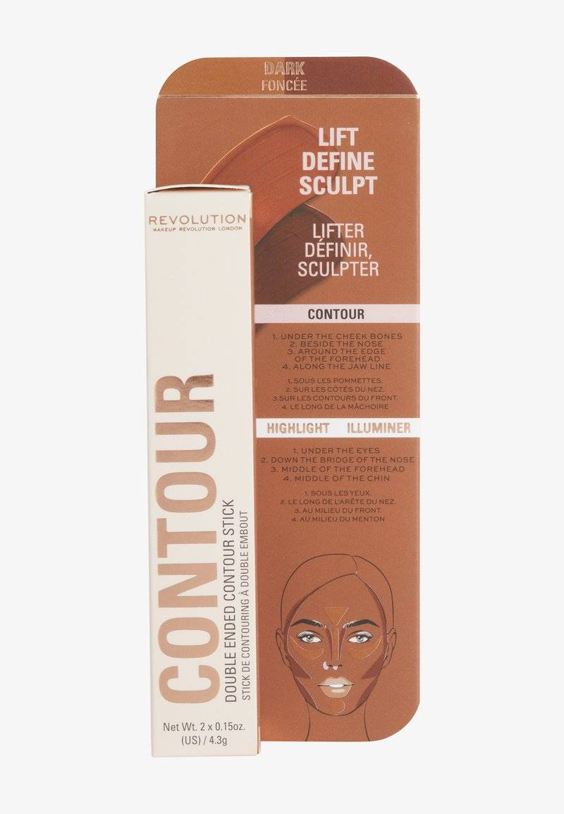 Makeup Revolution Makeup Revolution REVOLUTION FAST BASE CONTOUR STICK - Contouring - dark Kostenloser Versand international