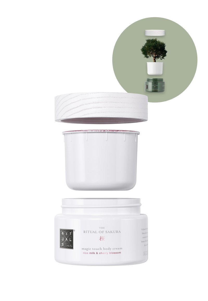 Rituals Rituals BODY CREAM REFILL THE RITUAL OF SAKURA - FLORAL - CHERRY BLOSSOM & RICE MILK - Moisturiser Fabrikpreis