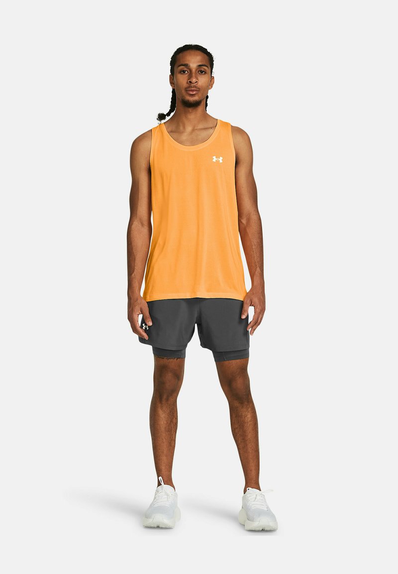 Under Armour Under Armour LAUNCH SHORTS 2-IN-1 - Sports shorts - castlerock Begrenztes Angebot