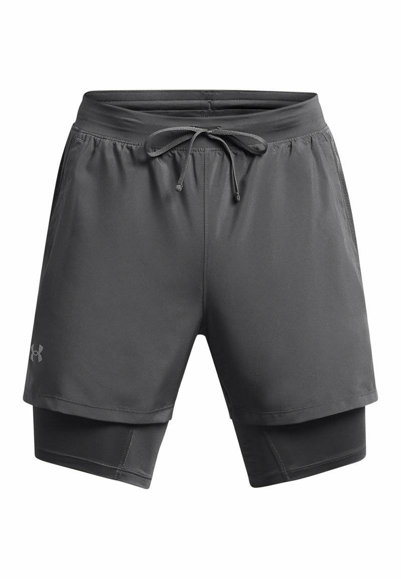 Under Armour Under Armour LAUNCH SHORTS 2-IN-1 - Sports shorts - castlerock Begrenztes Angebot