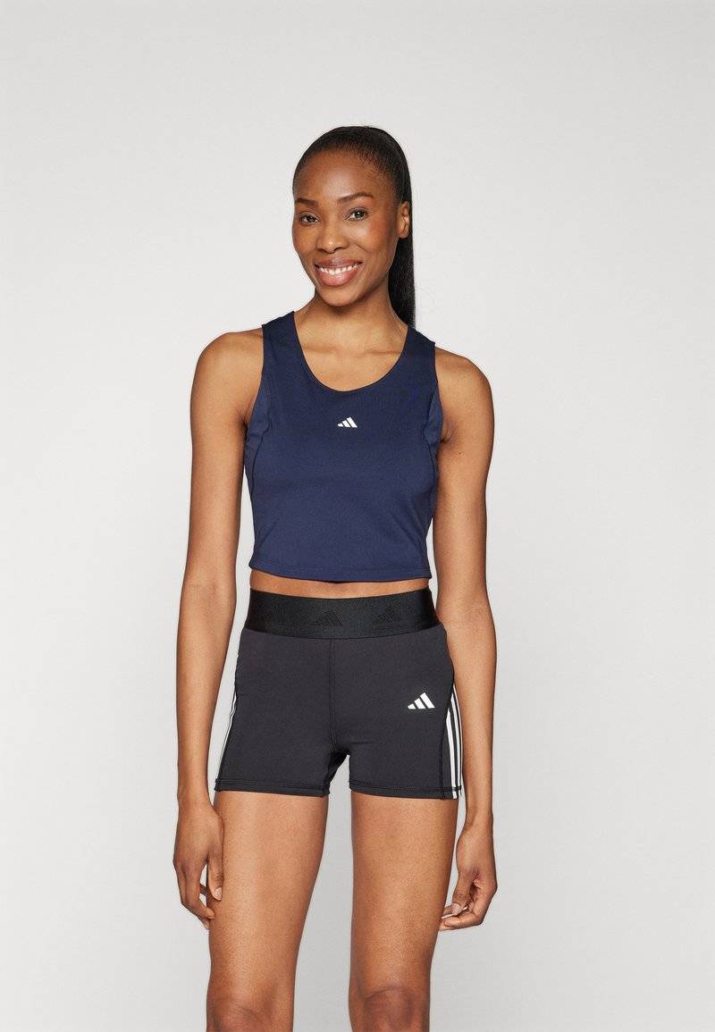 adidas Performance adidas Performance TECHFIT CROPPED - Top - legend ink Online Shopping