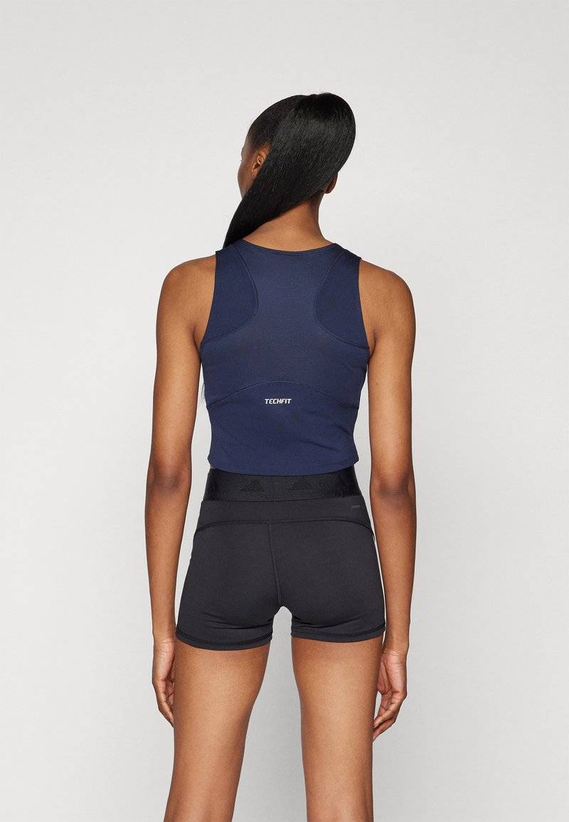 adidas Performance adidas Performance TECHFIT CROPPED - Top - legend ink Online Shopping
