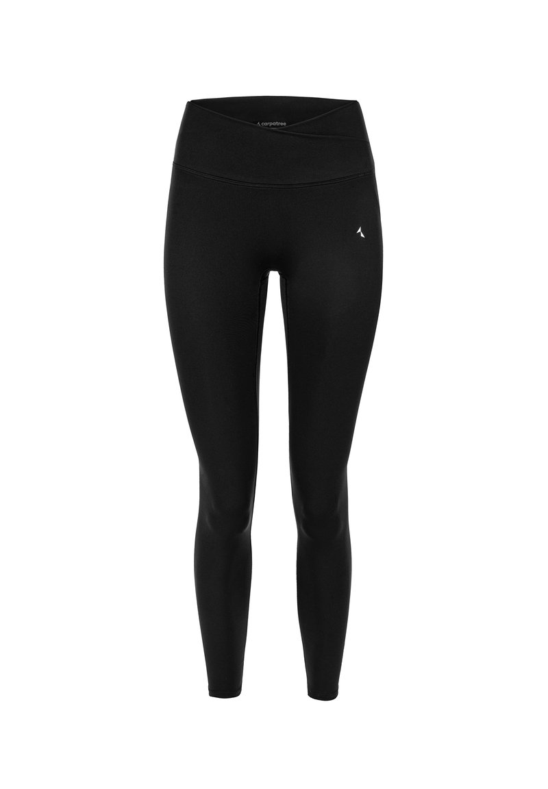 carpatree carpatree CROSSOVER HIGHWAIST - Leggings - black Jubiläumsangebot