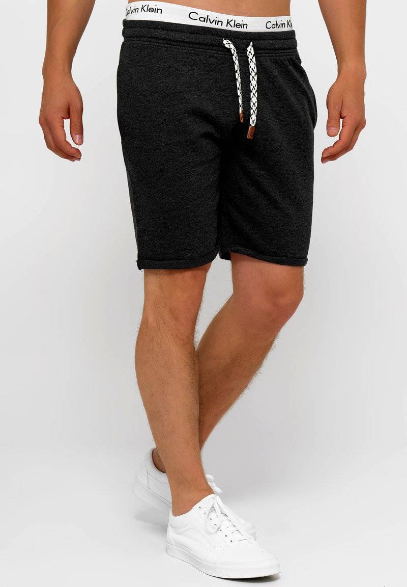 INDICODE JEANS INDICODE JEANS ALDRICH - Shorts - black mix Sonderangebote