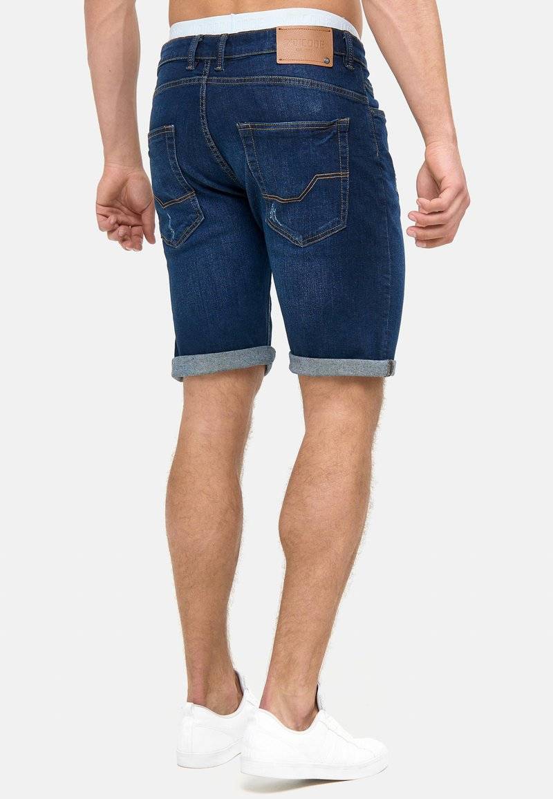 INDICODE JEANS INDICODE JEANS INCADEN - Denim shorts - blau JETZT KAUFEN