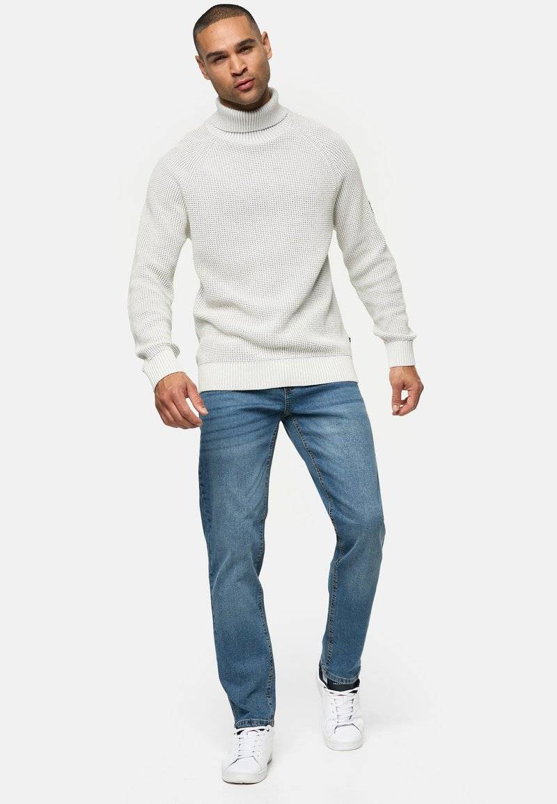 INDICODE JEANS INDICODE JEANS INSANTINO - Straight leg jeans - medium dark cloud Nur noch ein Tag übrig