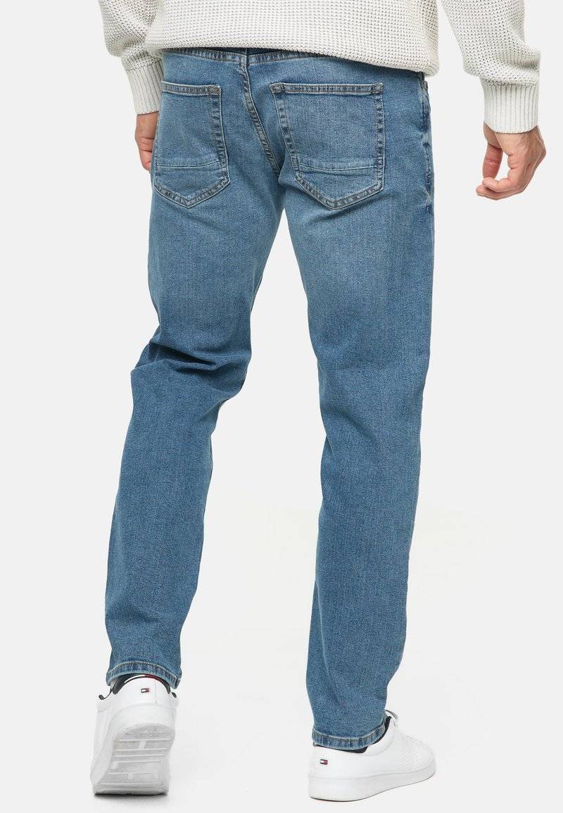 INDICODE JEANS INDICODE JEANS INSANTINO - Straight leg jeans - medium dark cloud Nur noch ein Tag übrig