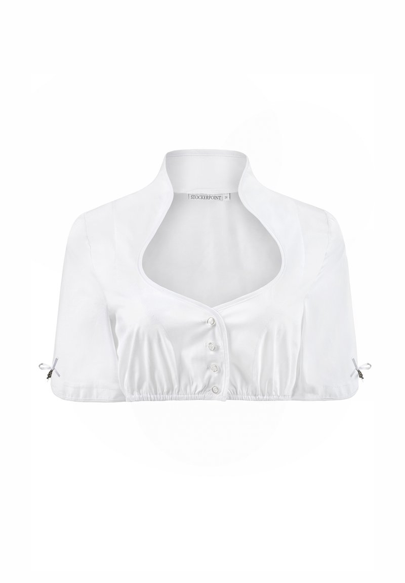 Stockerpoint Stockerpoint SOLANGE - Button-down blouse - weiss Clearance-Verkauf
