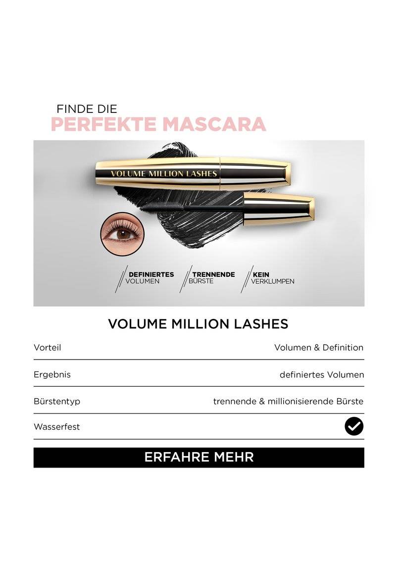 L'Oréal Paris L'Oréal Paris LASH PARADISE - Mascara - intense black Rabatt