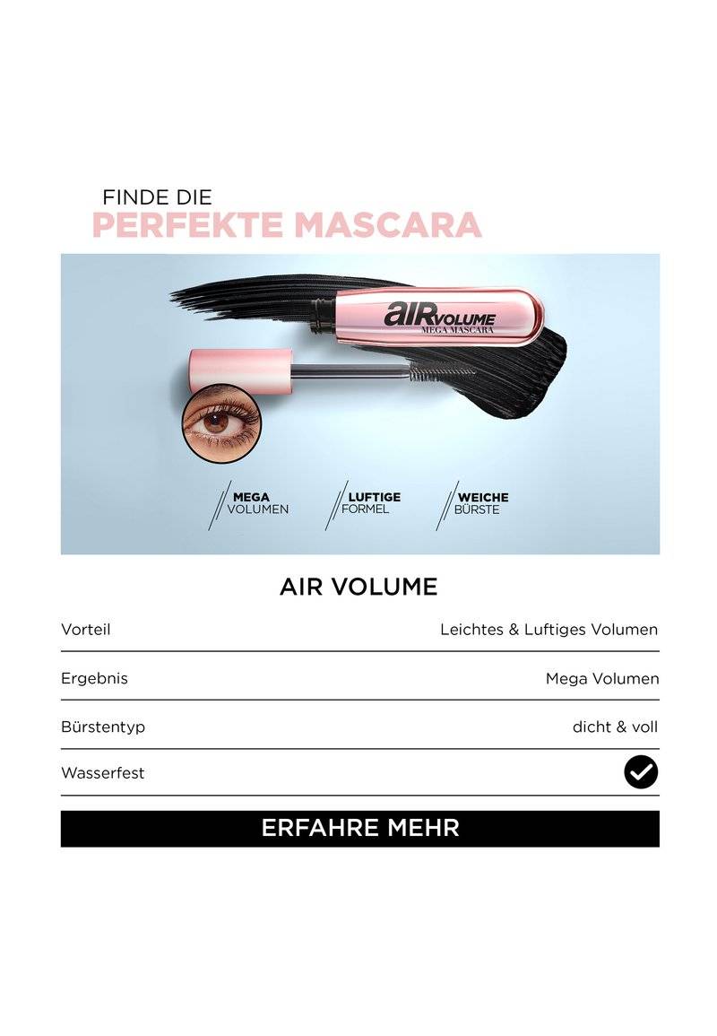 L'Oréal Paris L'Oréal Paris LASH PARADISE - Mascara - intense black Rabatt