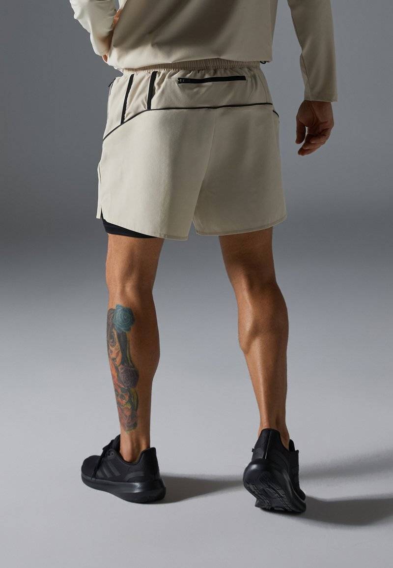Pier One Sport Pier One Sport Sports shorts - beige Exklusivangebot