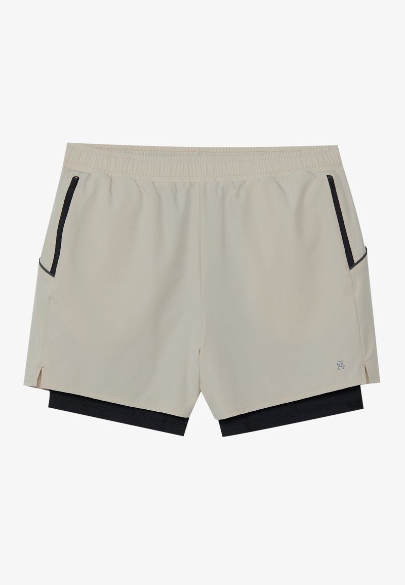 Pier One Sport Pier One Sport Sports shorts - beige Exklusivangebot