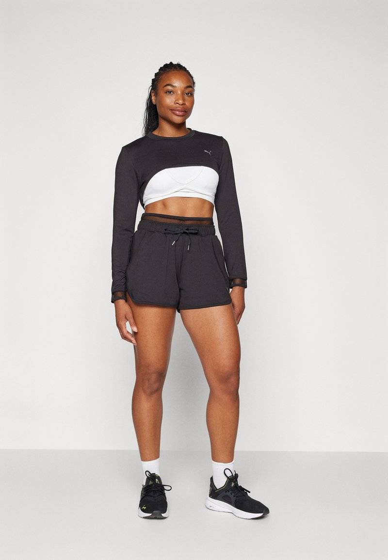 Puma Puma PAMELA REIF CROPPED - Long sleeved top - black Black Friday