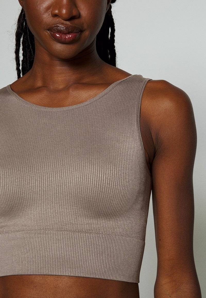 ONLY Play ONLY Play ONPJAIA LIFE SEAM SHORT - Top - brown Lagerräumung