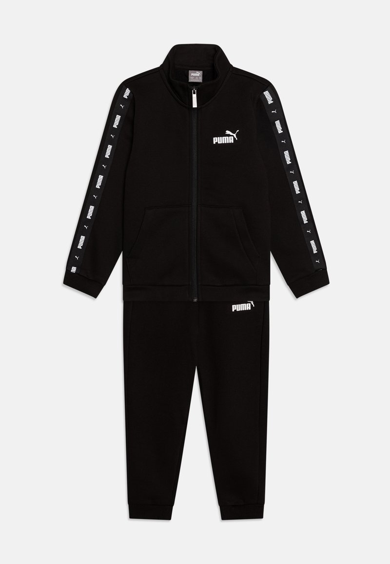 Puma Puma TAPE SWEAT SUIT UNISEX SET - Tracksuit - black Große Rabatte