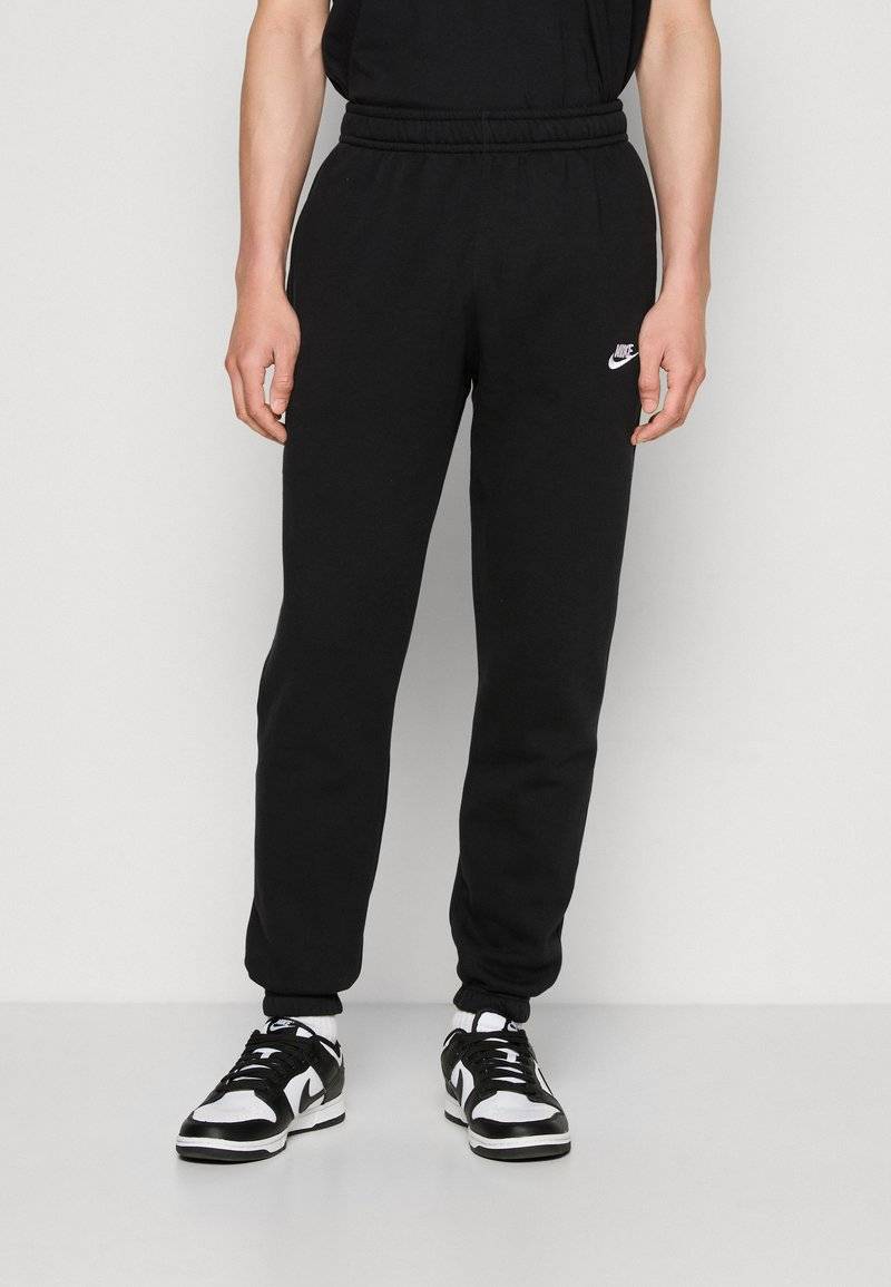 Nike Sportswear Nike Sportswear CLUB CF BB - Tracksuit bottoms - black Sonderangebote