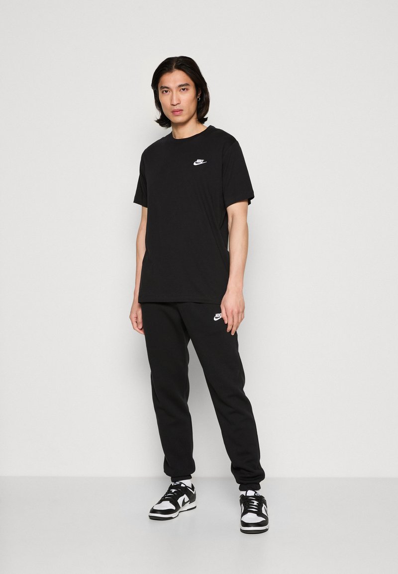 Nike Sportswear Nike Sportswear CLUB CF BB - Tracksuit bottoms - black Sonderangebote