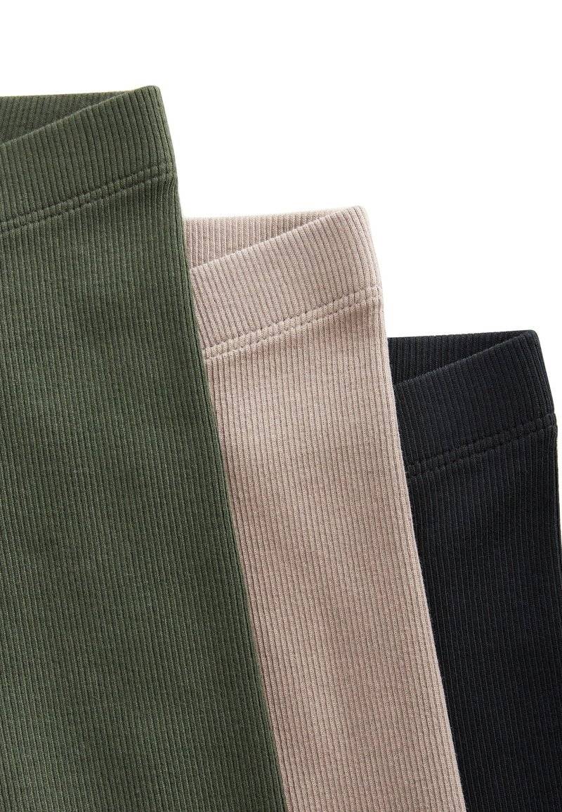 Next Next 3 PACK - Leggings - Trousers - green Begrenzte Freigabe