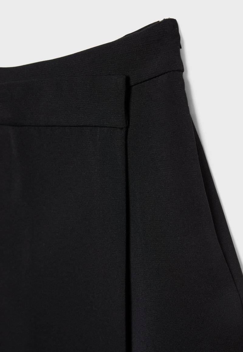 Stradivarius Stradivarius A-line skirt - black Super Rabatt